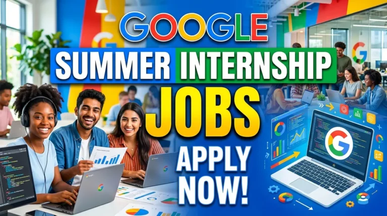 Google Summer Internship Jobs 2026