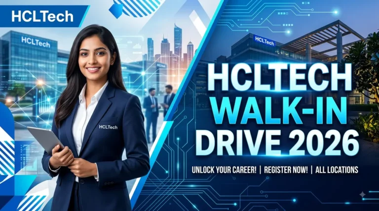 HCLTech Walk-in Drive 2026