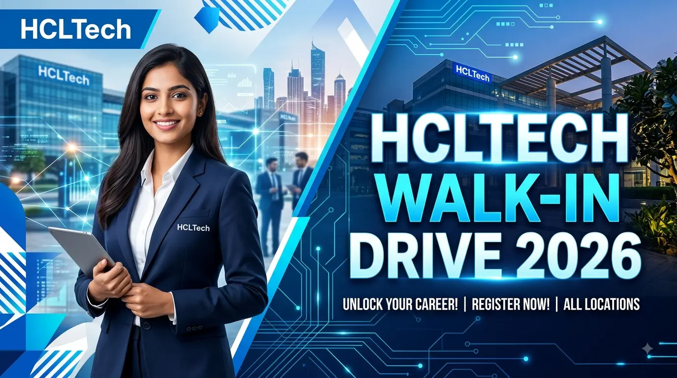 HCLTech Walk-in Drive 2026