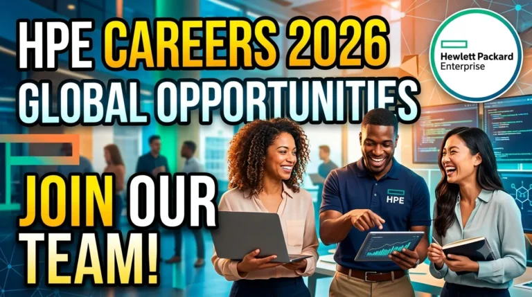 HPE Careers Jobs 2026
