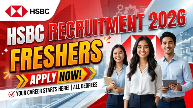 HSBC Recruitment 2026 Freshers