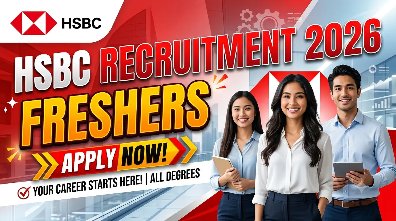 HSBC Recruitment 2026 Freshers