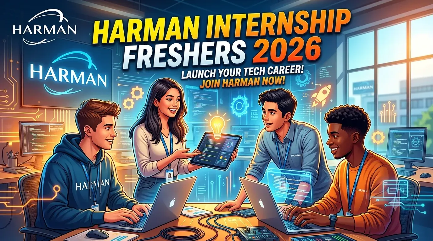Harman Internship Freshers 2026