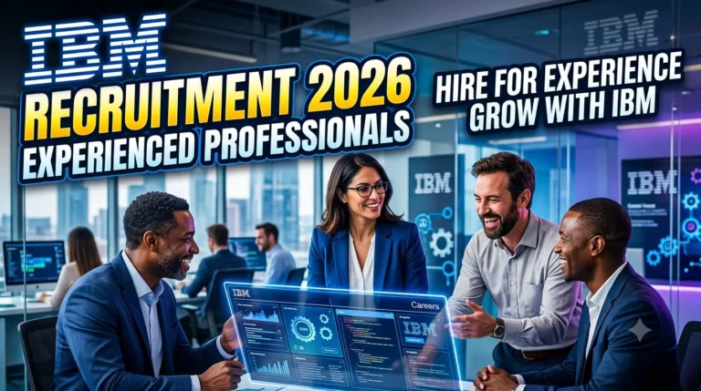 IBM Recruitment 2026 for Experienced