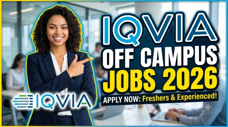 IQVIA Off Campus Jobs 2026