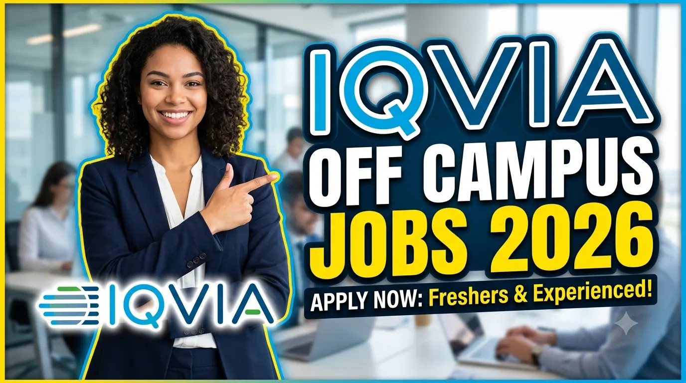 IQVIA Off Campus Jobs 2026