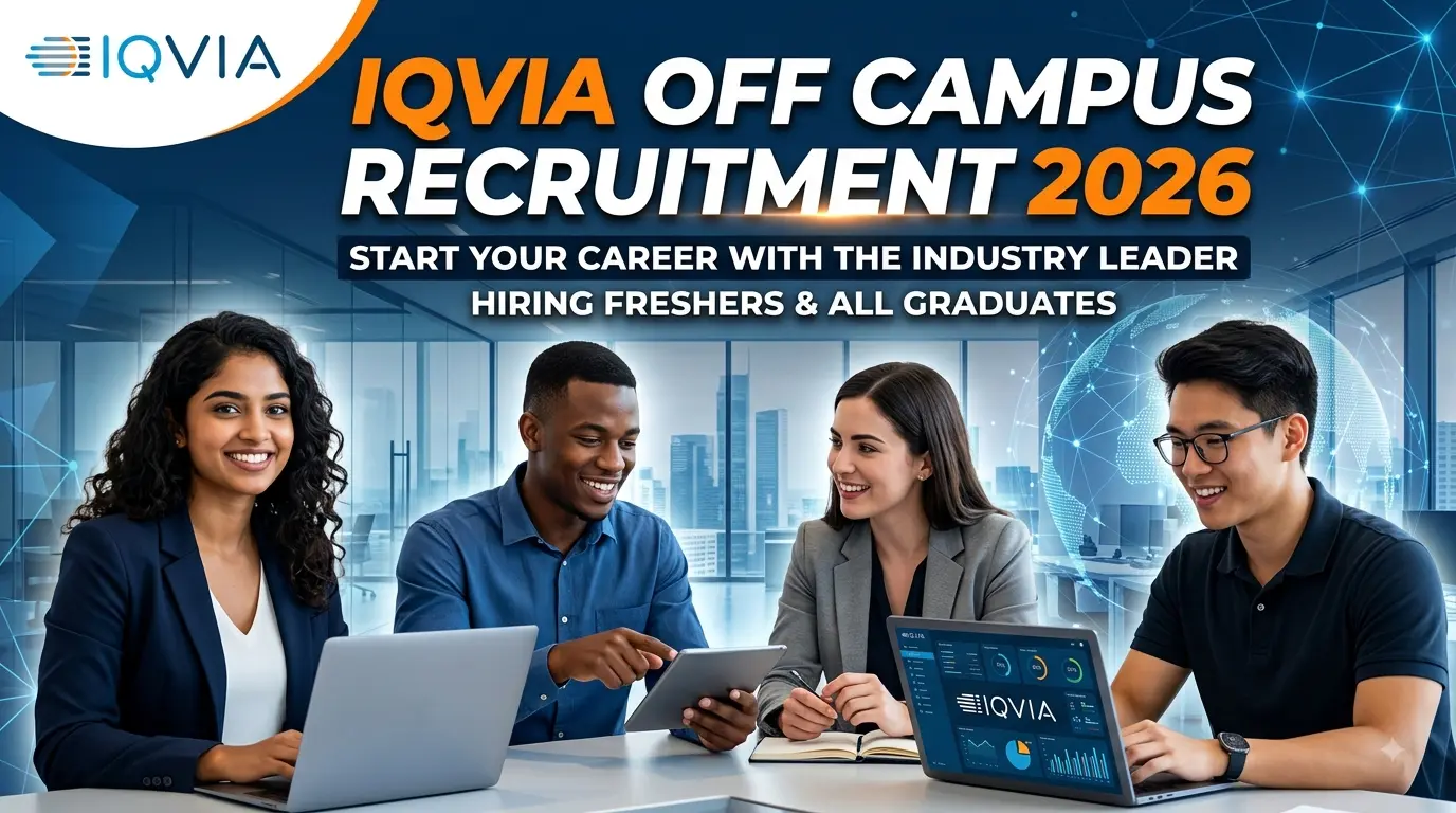 IQVIA Off Campus Recruitment 2026