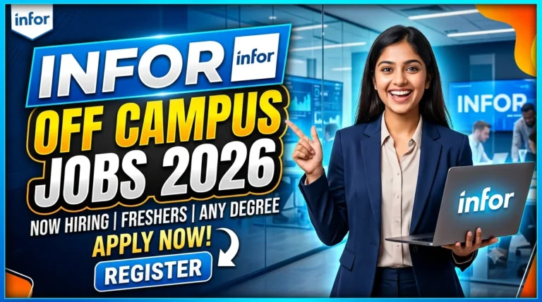 Infor Off Campus Jobs 2026