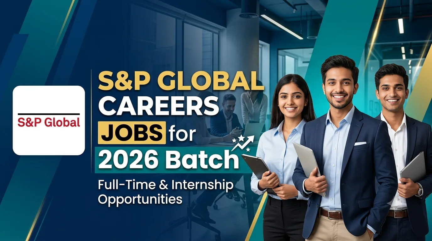 S&P Global Careers Jobs for 2026 Batch