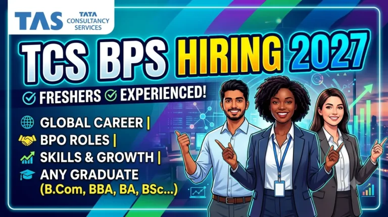 TCS BPS Hiring 2027