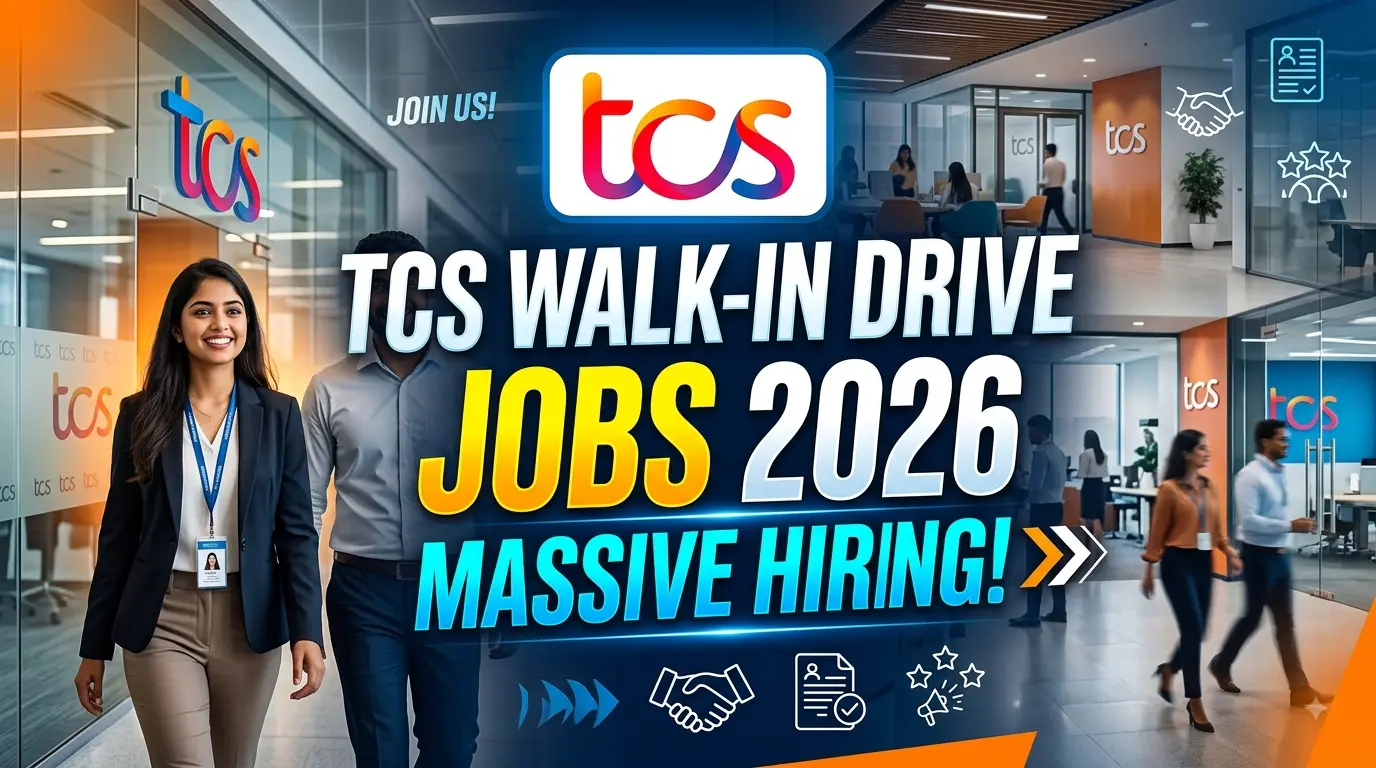 TCS Walk-in Drive Jobs 2026