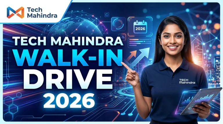 Tech Mahindra Walk-in Drive 2026