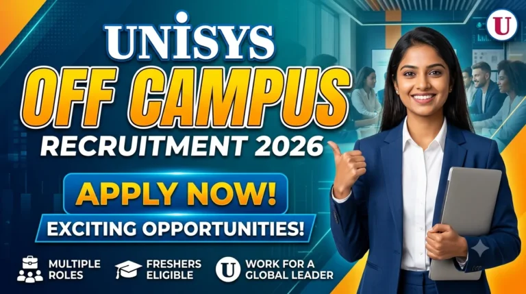 Unisys Off Campus Recruitment 2026