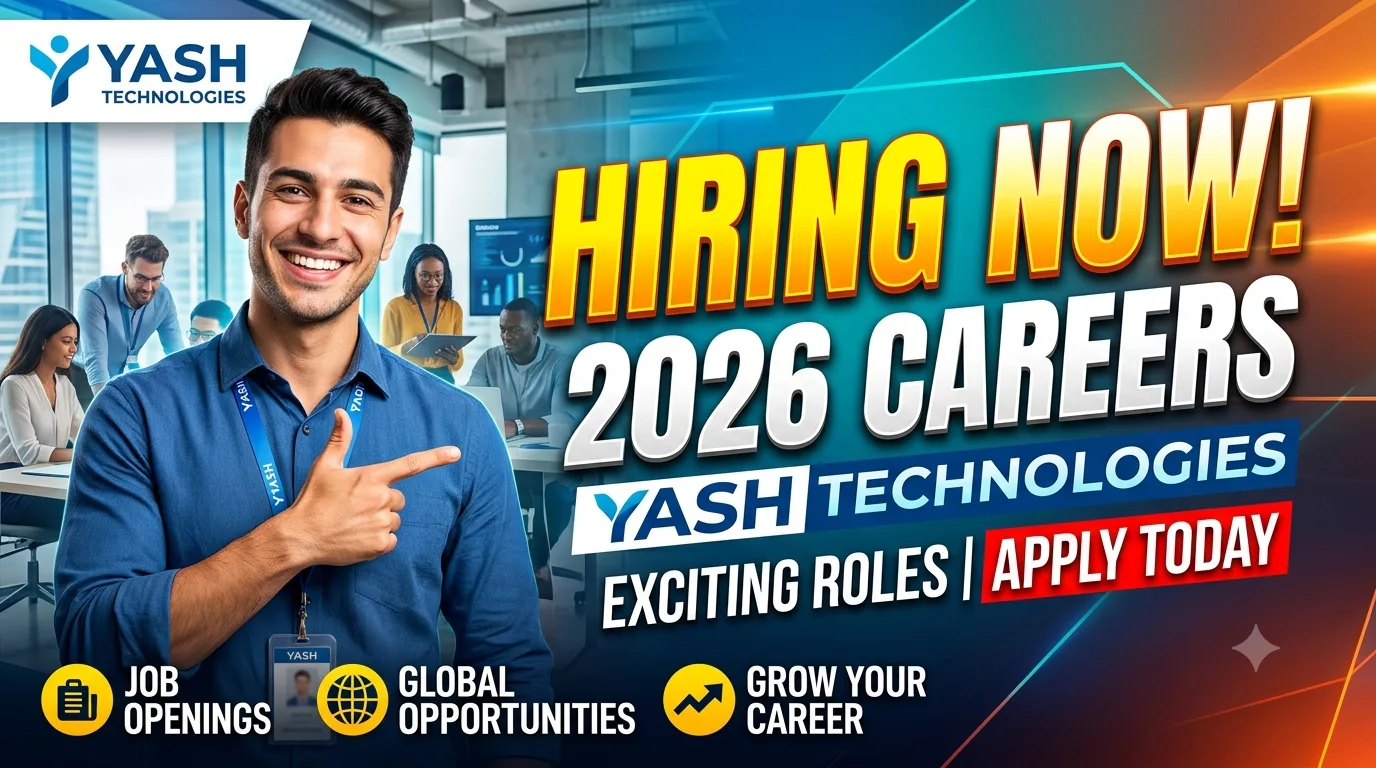 YASH Technologies Hiring 2026