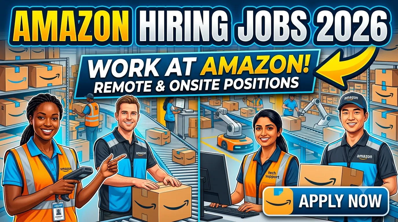 Amazon Hiring Jobs 2026