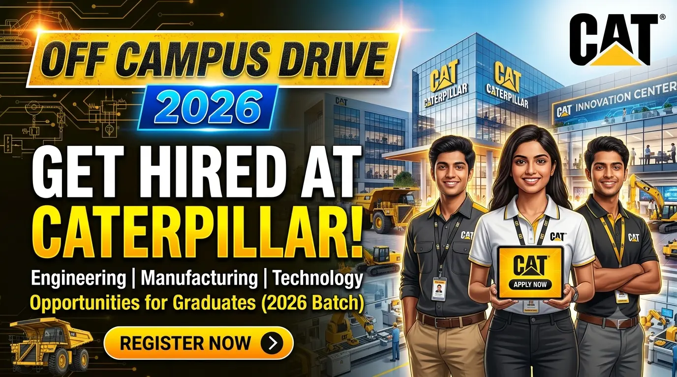 Caterpillar Recruitment 2026