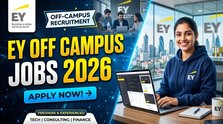 EY Off Campus Jobs 2026