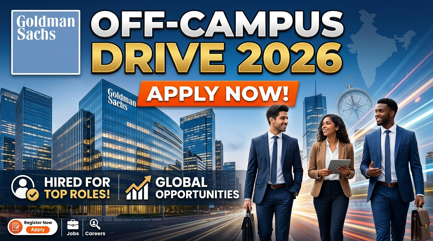 Goldman Sachs Off Campus Drive 2026