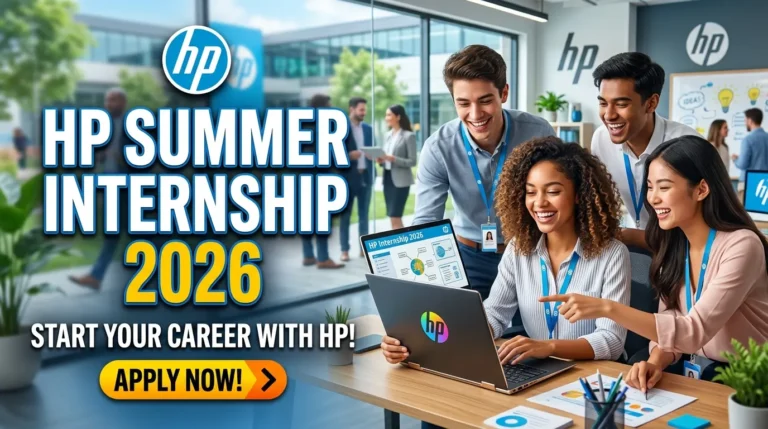 HP Summer Internship 2026