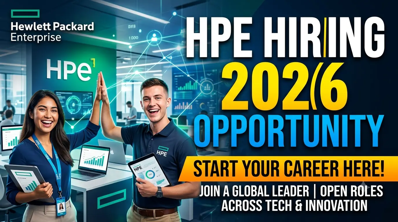 HPE Hiring 2026 Opportunity