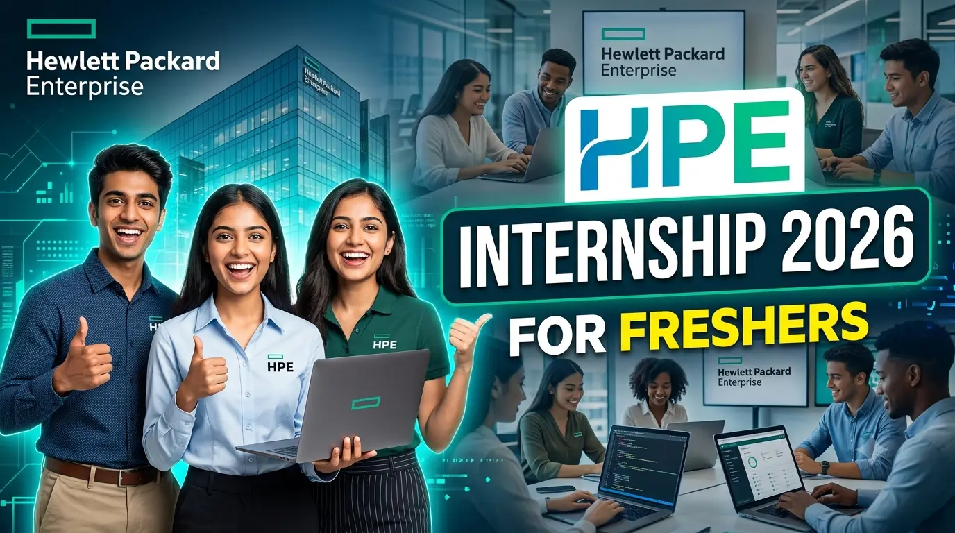 HPE Internship 2026 for Freshers