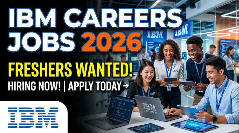 IBM Careers Jobs 2026 Freshers