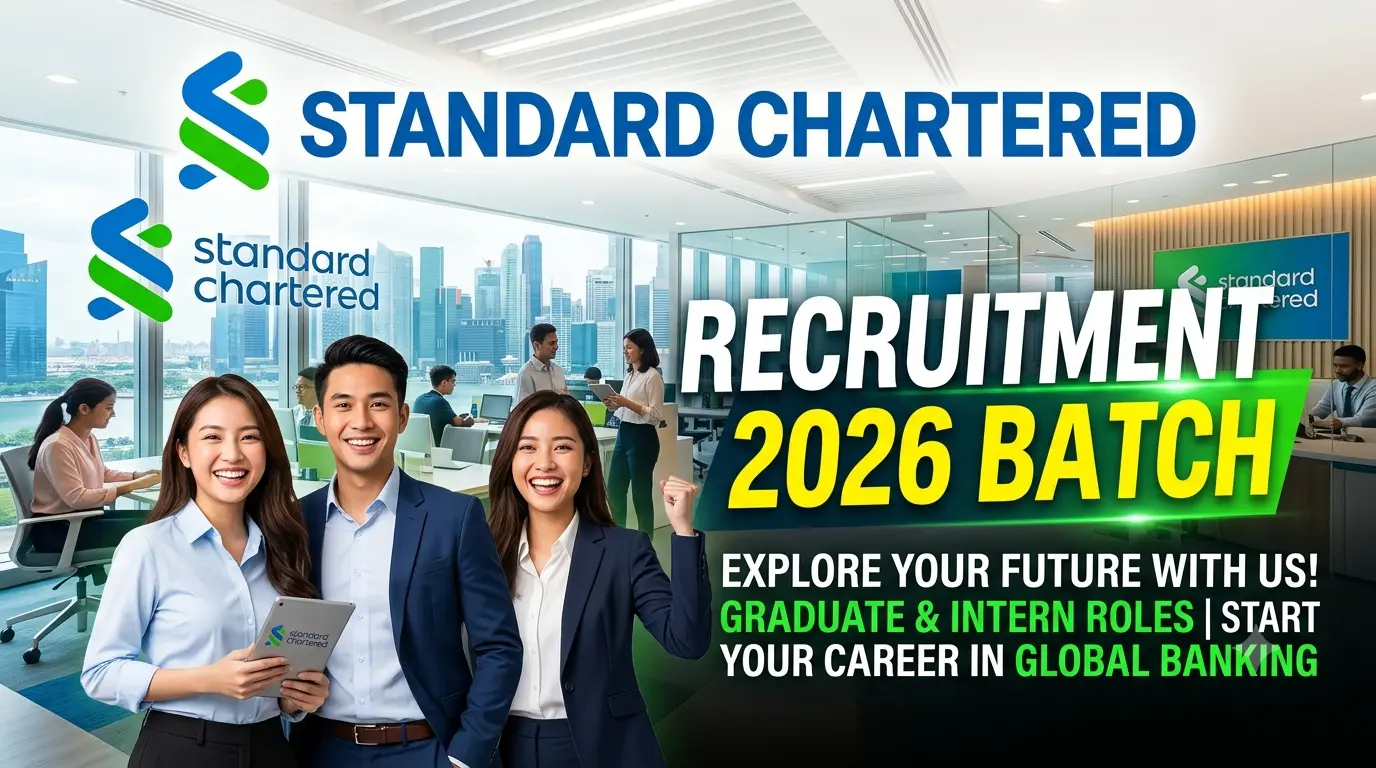 Standard Chartered Recruitment for 2026 Batch