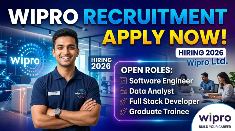 Wipro Recruitment Jobs 2026