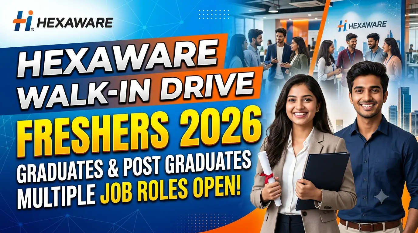 Hexaware Technologies Walk-in Drive 2026